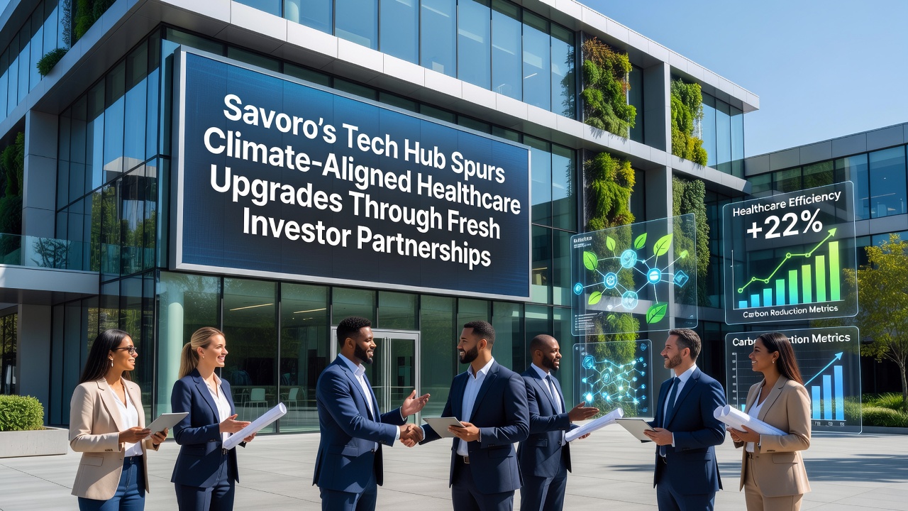Savoro's Tech Hub Spurs Climate-Aligned Healthcare Upgrades Through Fresh Investor Partnerships